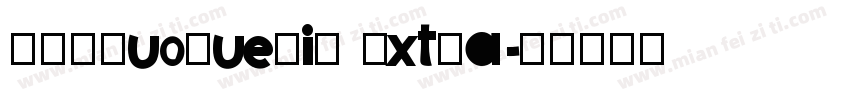 FZZhuoYueTiS Extra字体转换